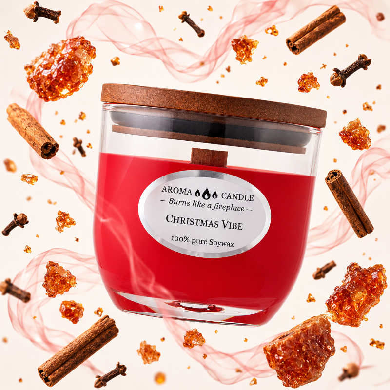 Aroma Candle Chrismas Vibe