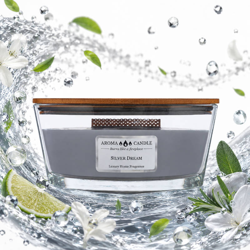 Aroma Candle Silver Dream Aromagyerta Illatgyertya