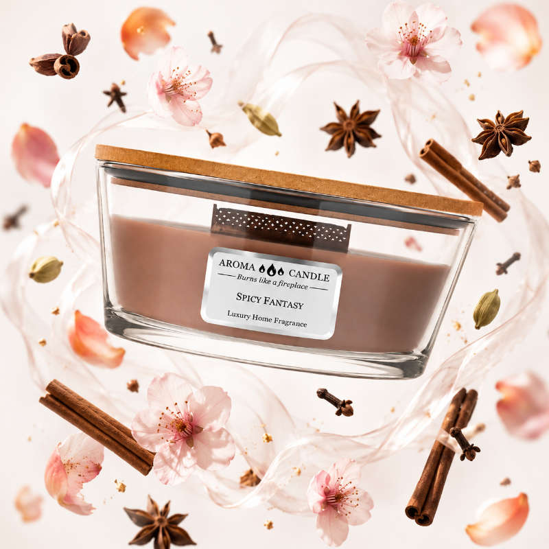 Aroma Candle Spicy Fantasy Hajo Illatgyertya