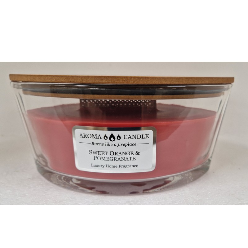 Aroma Candle Sweet Orange Pomegranate Aromagyerta Illatgyertya