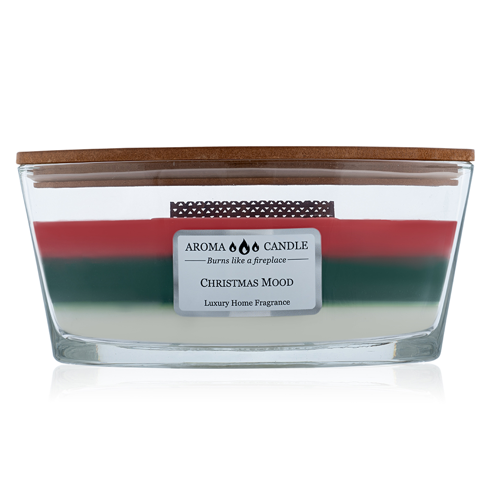Aroma Candle Tricolor Christmas Mood