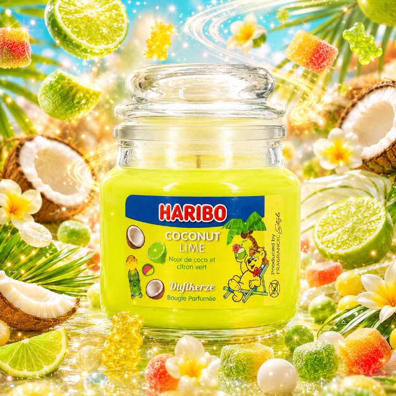 Haribo Coconut Lime Aromagyertya