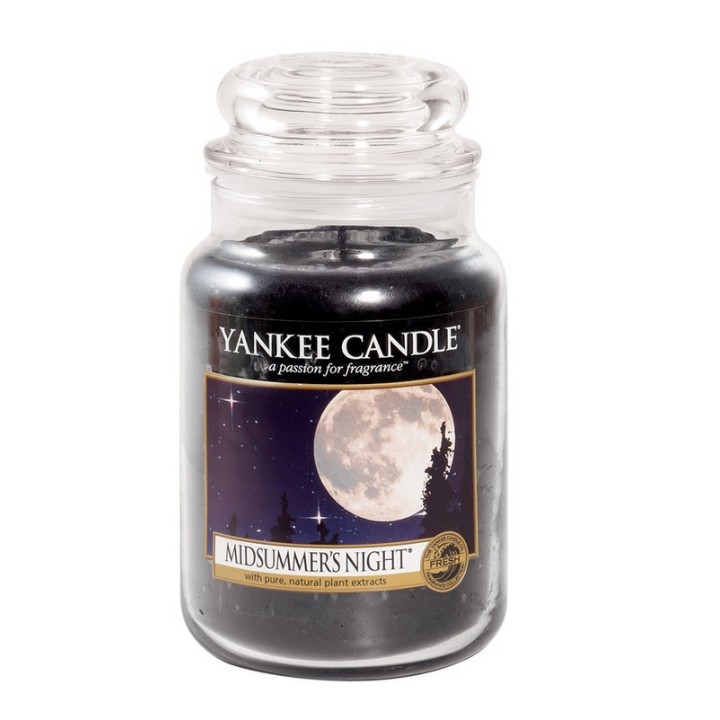 Midsummer Night Nagyn illatú üveggyertya