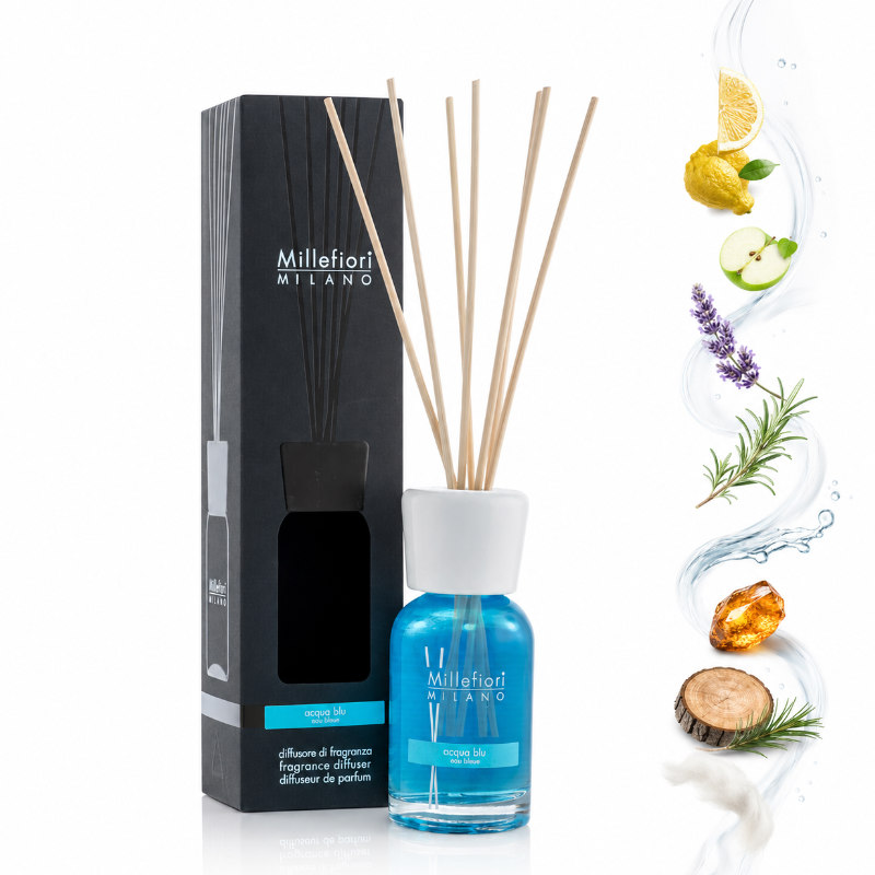 Millefiori Acqua Blu illatú pálcás diffúzor