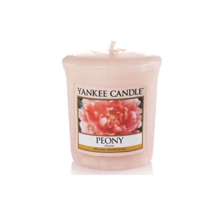 Peony illatú mintagyertya