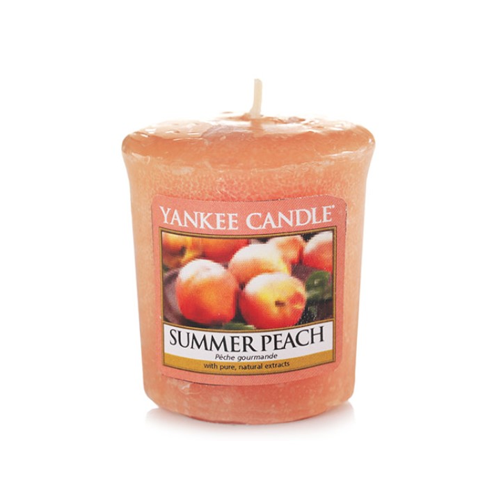 Summer Peach illatú mintagyertya