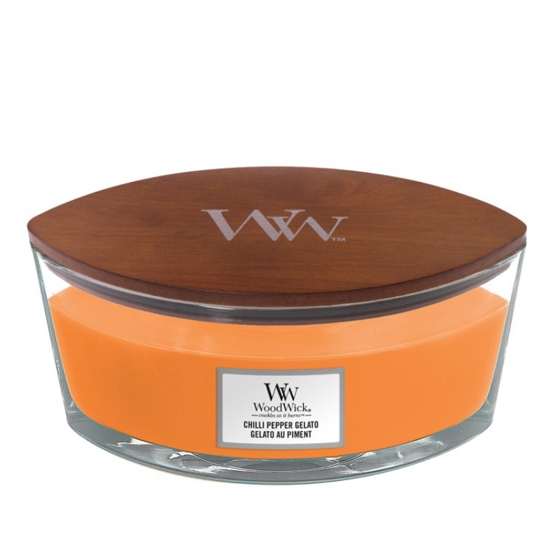 Woodwick Chilli Pepper Gelato Hajo Illatgyertya
