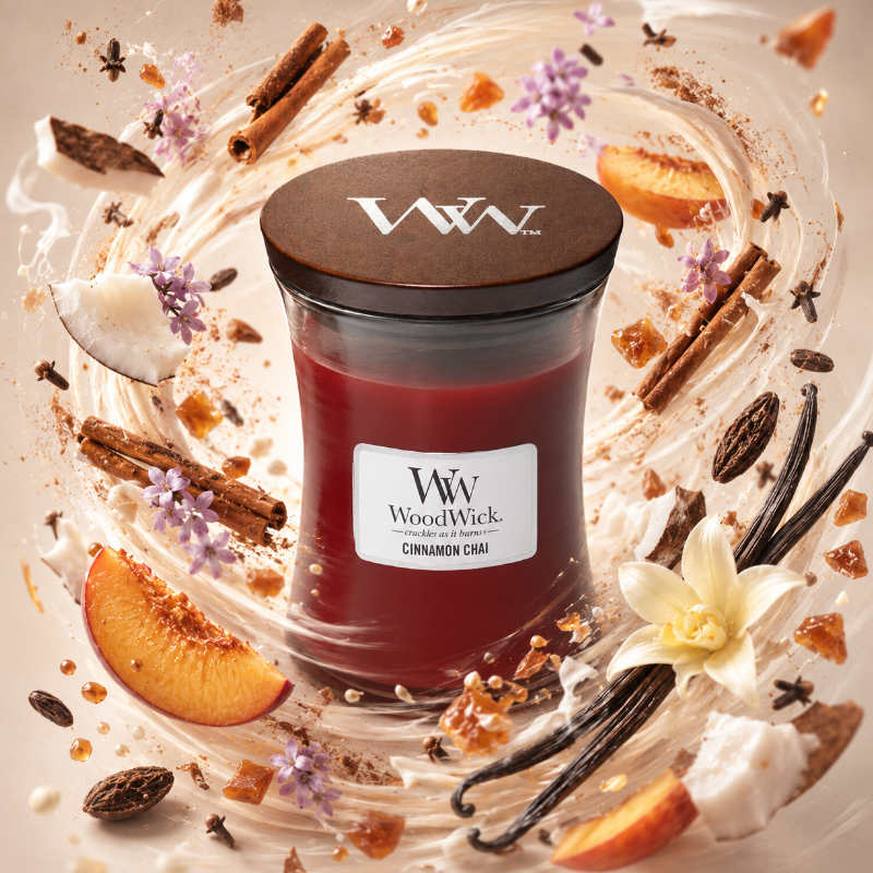 Woodwick Cinnamon Chai Illatgyertya