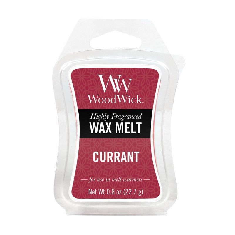 Woodwick Currant illatú mini viasz
