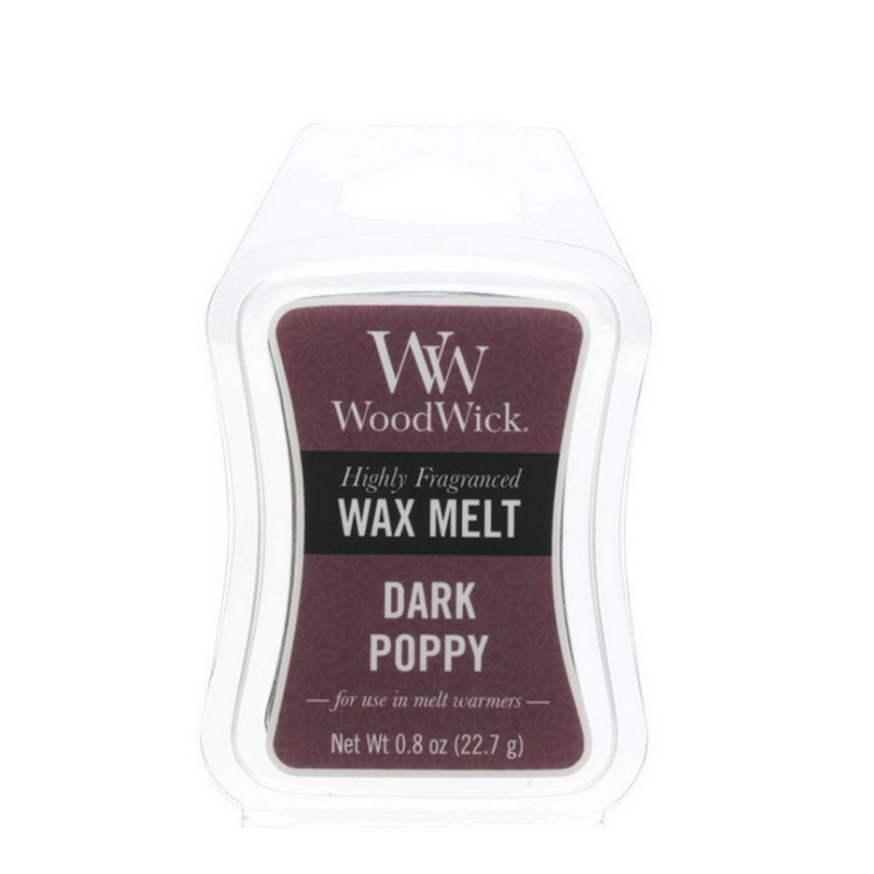 Woodwick Dark Poppy Olvaszto Wax