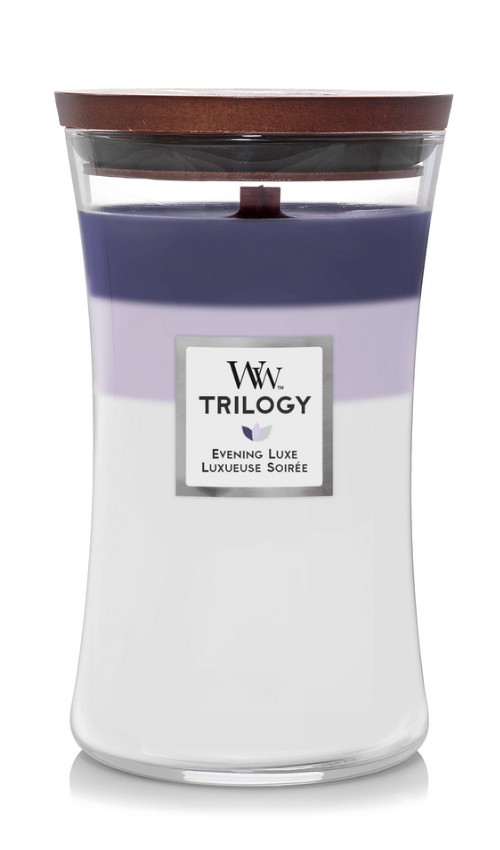 WoodWick Trilogy Evening Luxe nagy illatgyertya