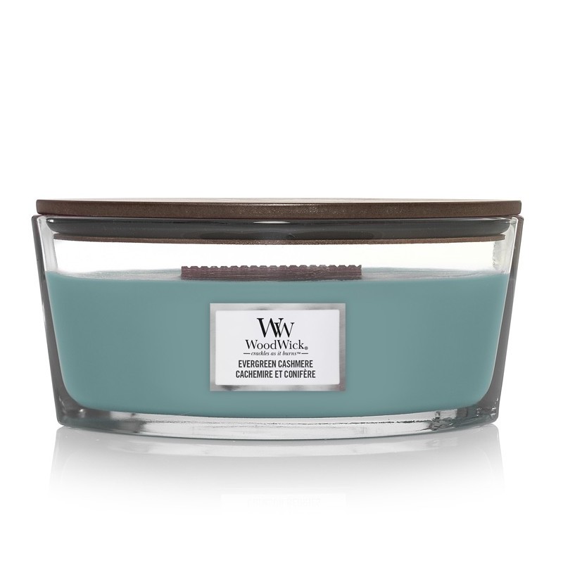 Woodwick Evergreen Cashmere Hajo Illatgyertya