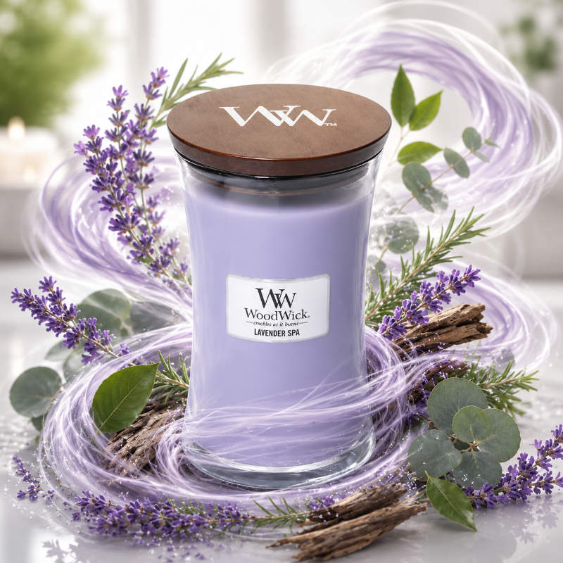 Woodwick Lavender Spa Illatgyertya