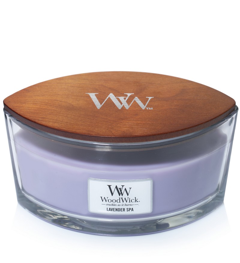 Woodwick Lavender Spa Hajo Illatgyertya