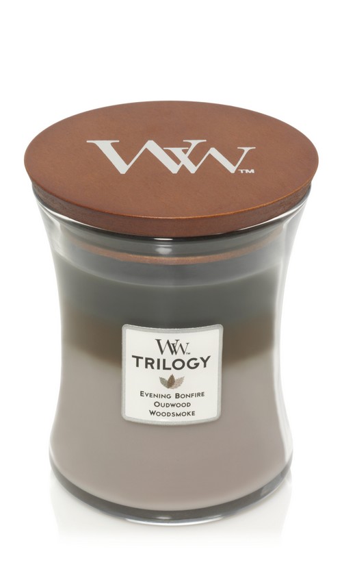 Woodwick Trilogy Cozy Cabin Illatgyertya