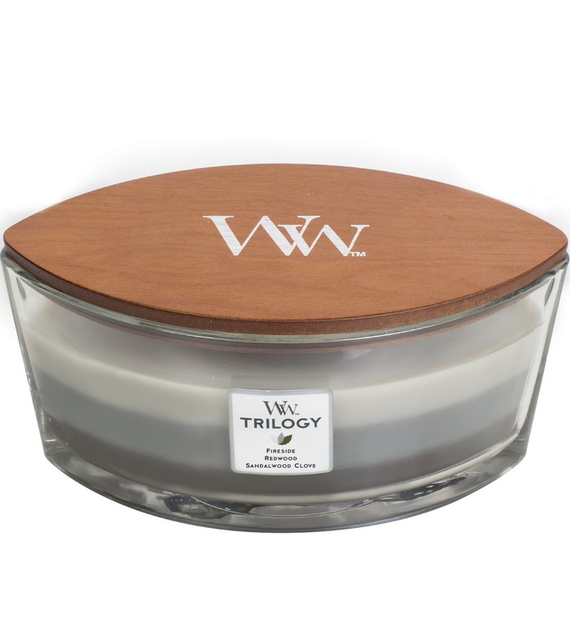 Woodwick Trilogy Warm Woods Hajo Illatgyertya