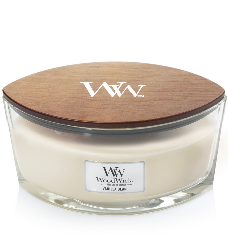 Woodwick Vanilla Bean Hajo Illatgyertya