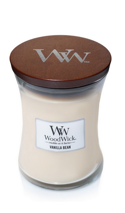 Woodwick Vanilla Bean Illatgyertya