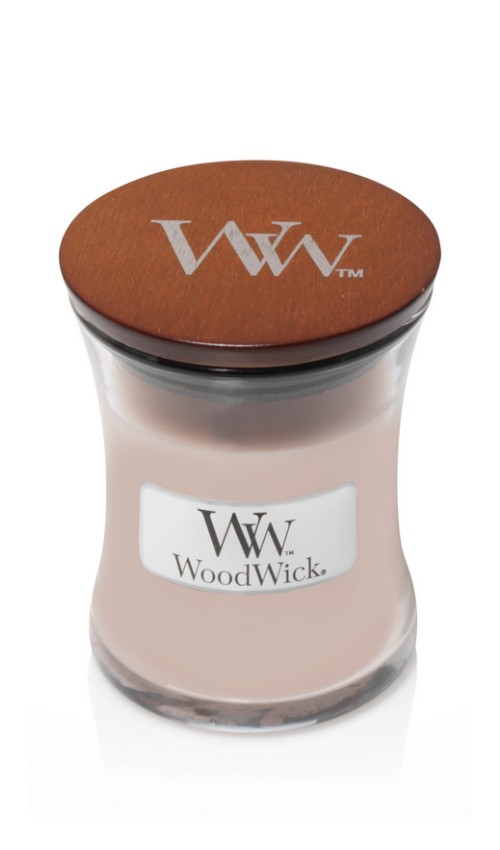 WoodWick Vanilla & Sea Salt Kicsi illatgyertya