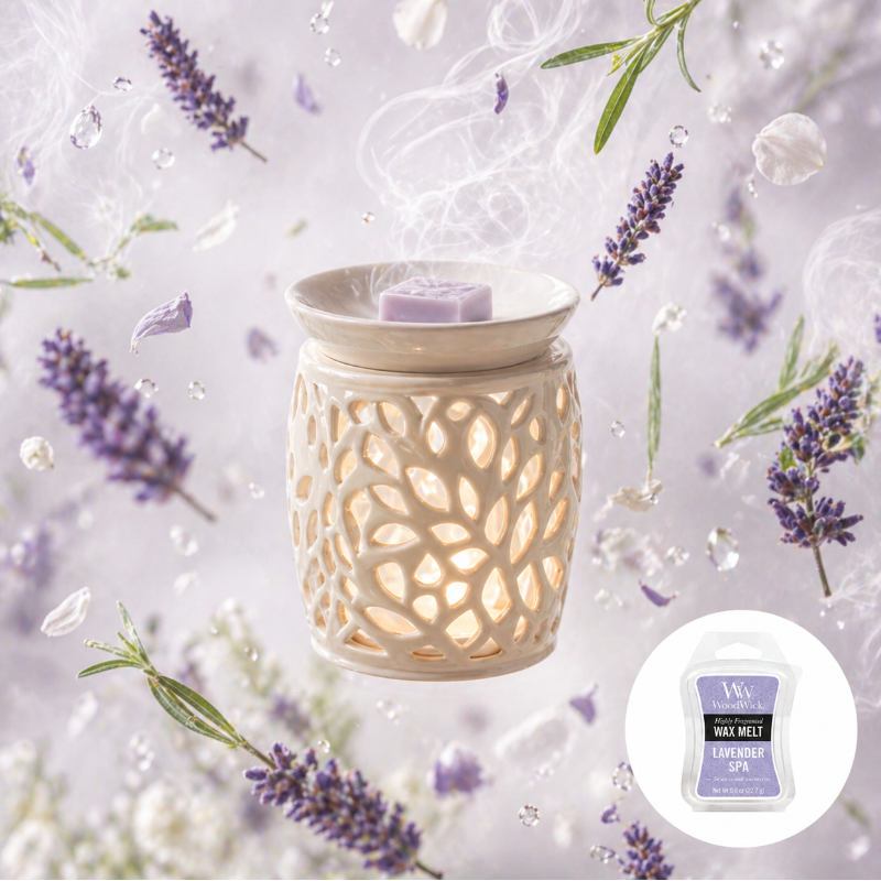 Woodwick Lavender Spa Olvasztó Wax