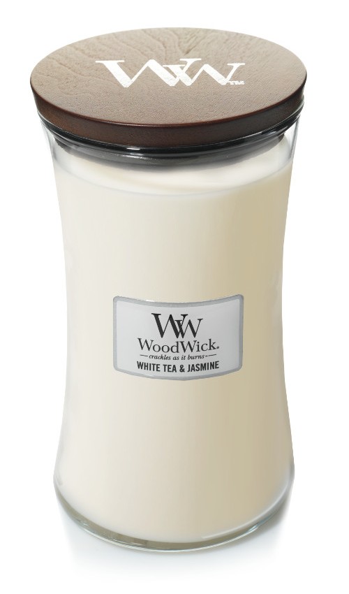 WoodWick White Tea & Nagy illatgyertya