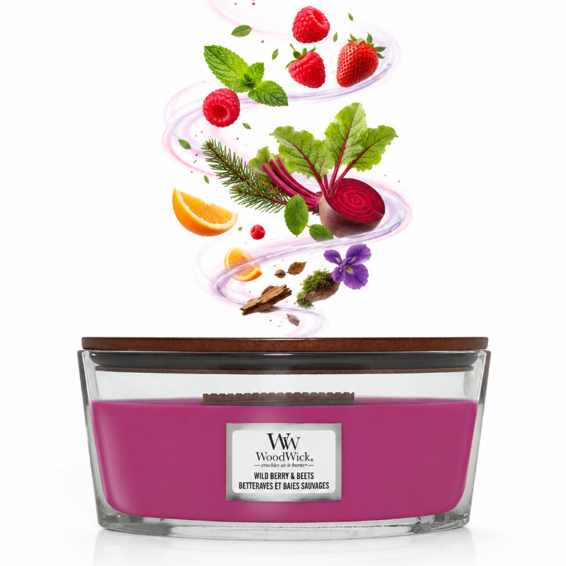 Woodwick Classic Wild Berry Beets Hajo Illatgyertya