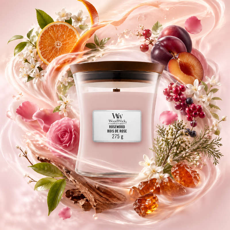 Woodwick Rosewood Illatgyertya