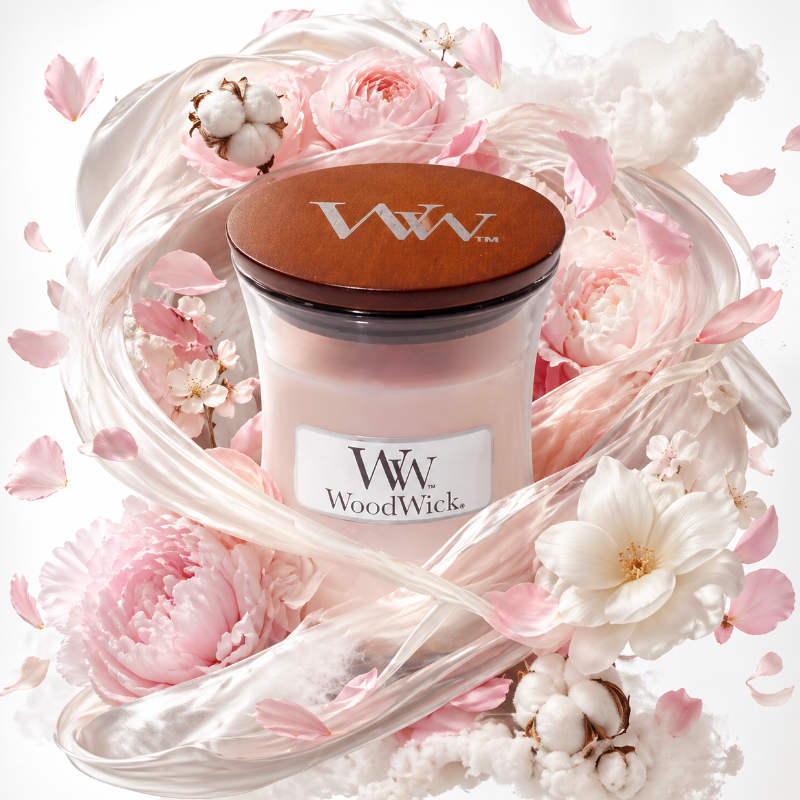 WoodWick Vanilla & Sea Salt Kicsi illatgyertya