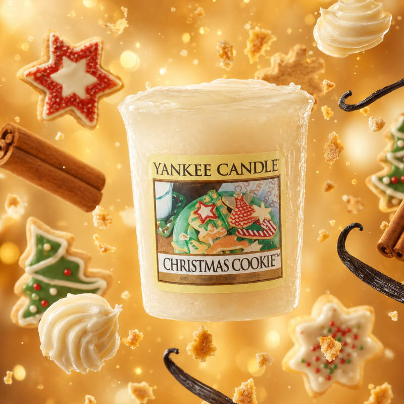 Christmas Cookie illatú mintagyertya