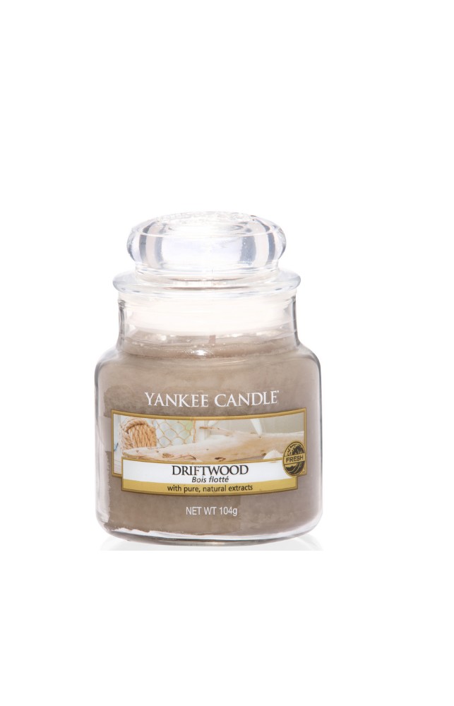 Yankee Driftwood illatú kis üveggyertya