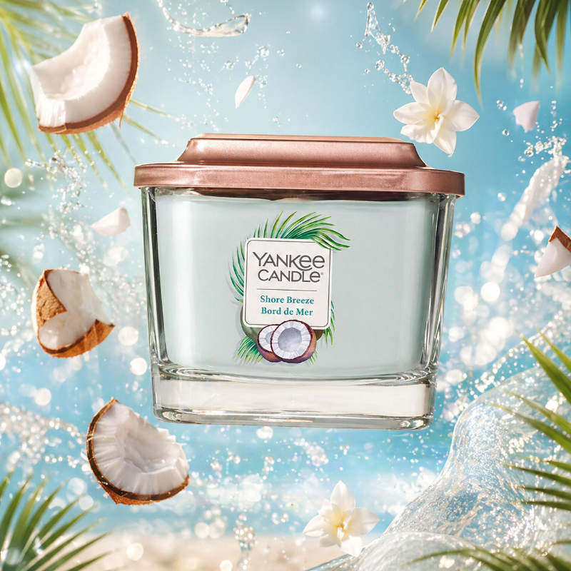 Yankee Shore Breeze illatú közepes üveggyertya