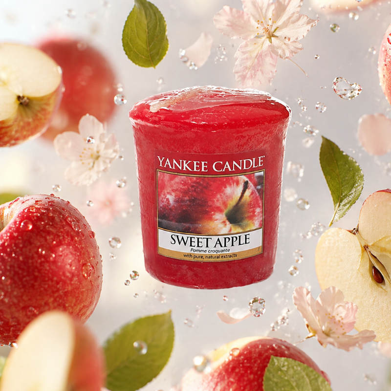 Sweet Apple illatú mintagyertya