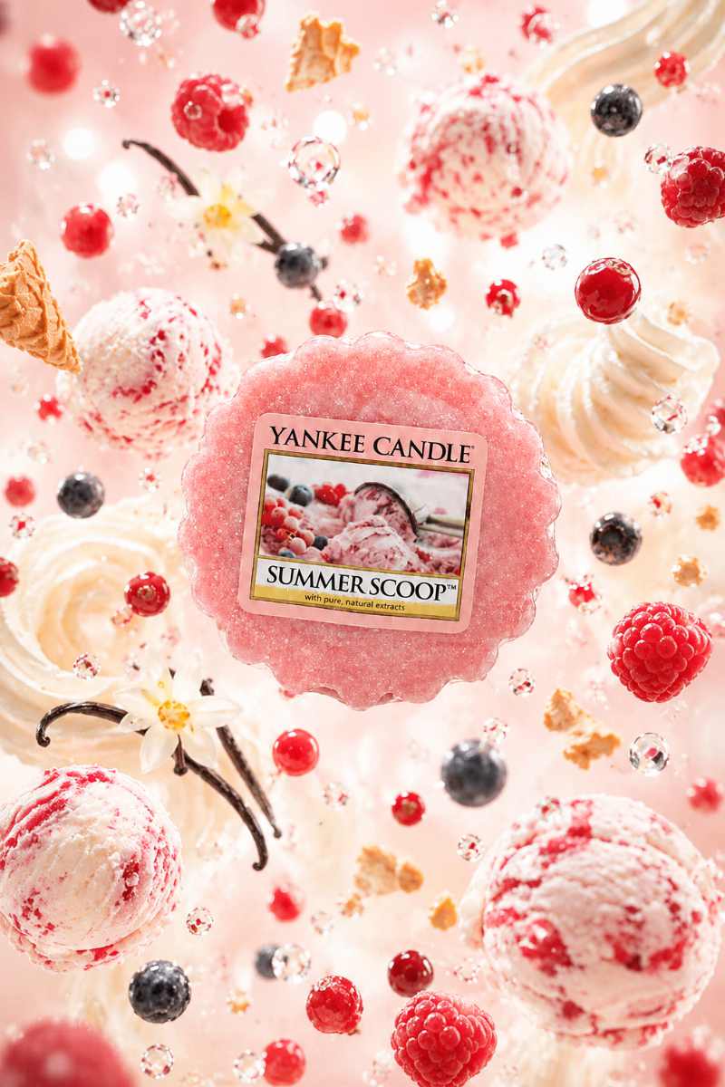 Yankee gyümölcsfagylalt illatú olvasztó wax